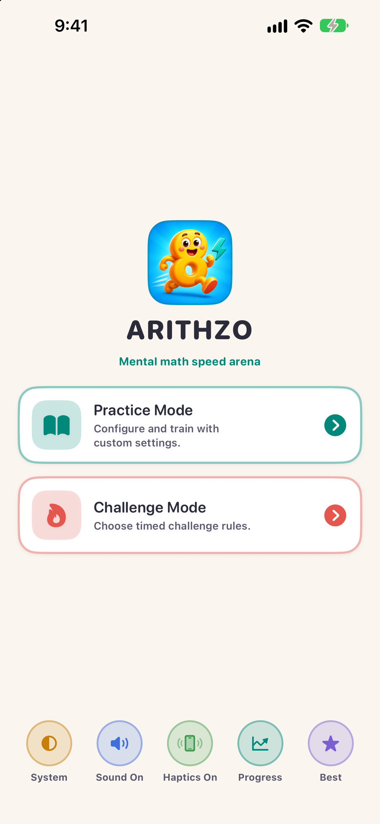Arithzo screenshot