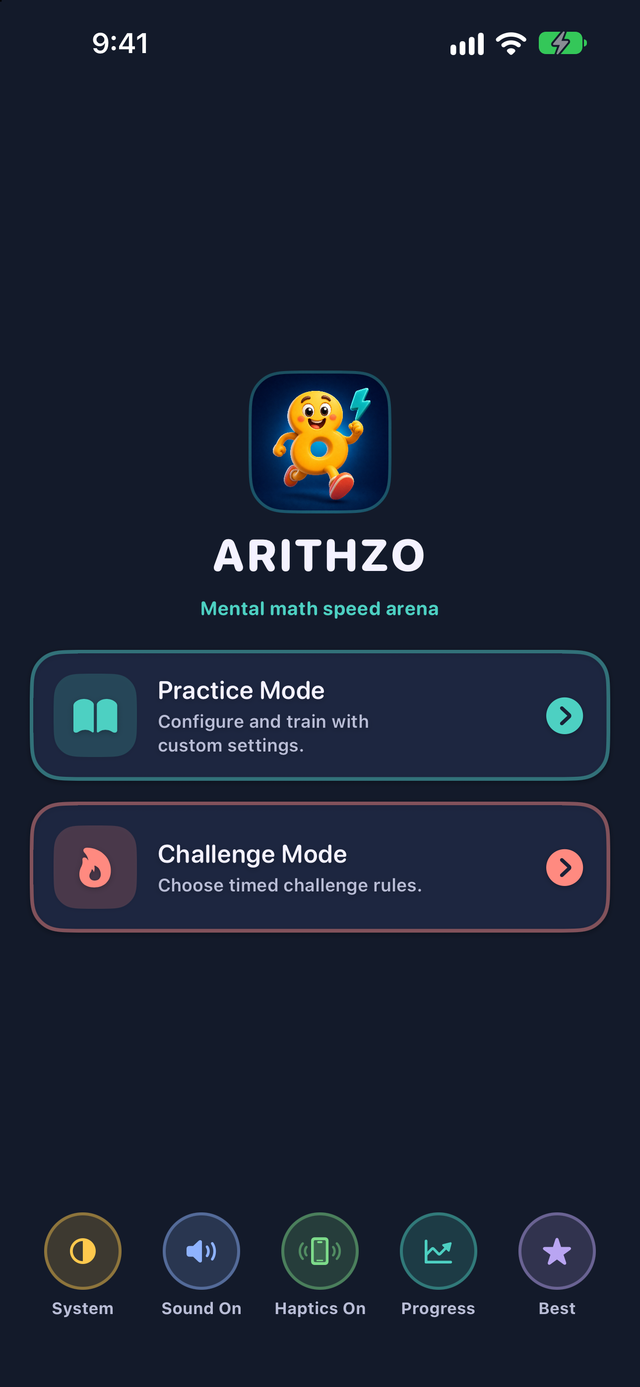 Arithzo screenshot